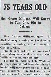 Catharing Milligan (Woodring) Obituary