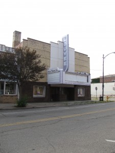 Louvee Theater Marquee, Wellston, Ohio
